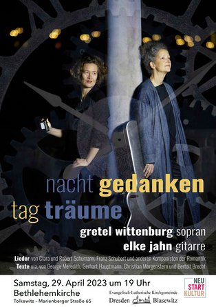 "nacht gedanken – tag träume"