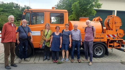 Bei der Kläranlage
