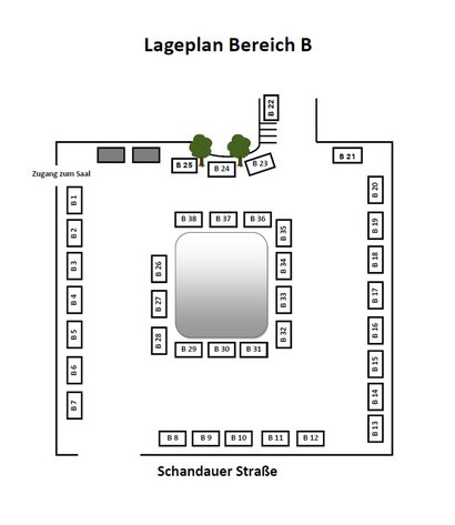 Lageplan Bereich B