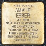 Stolperstein Amalie Esser