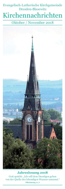 Kirchennachrichten 10/2018